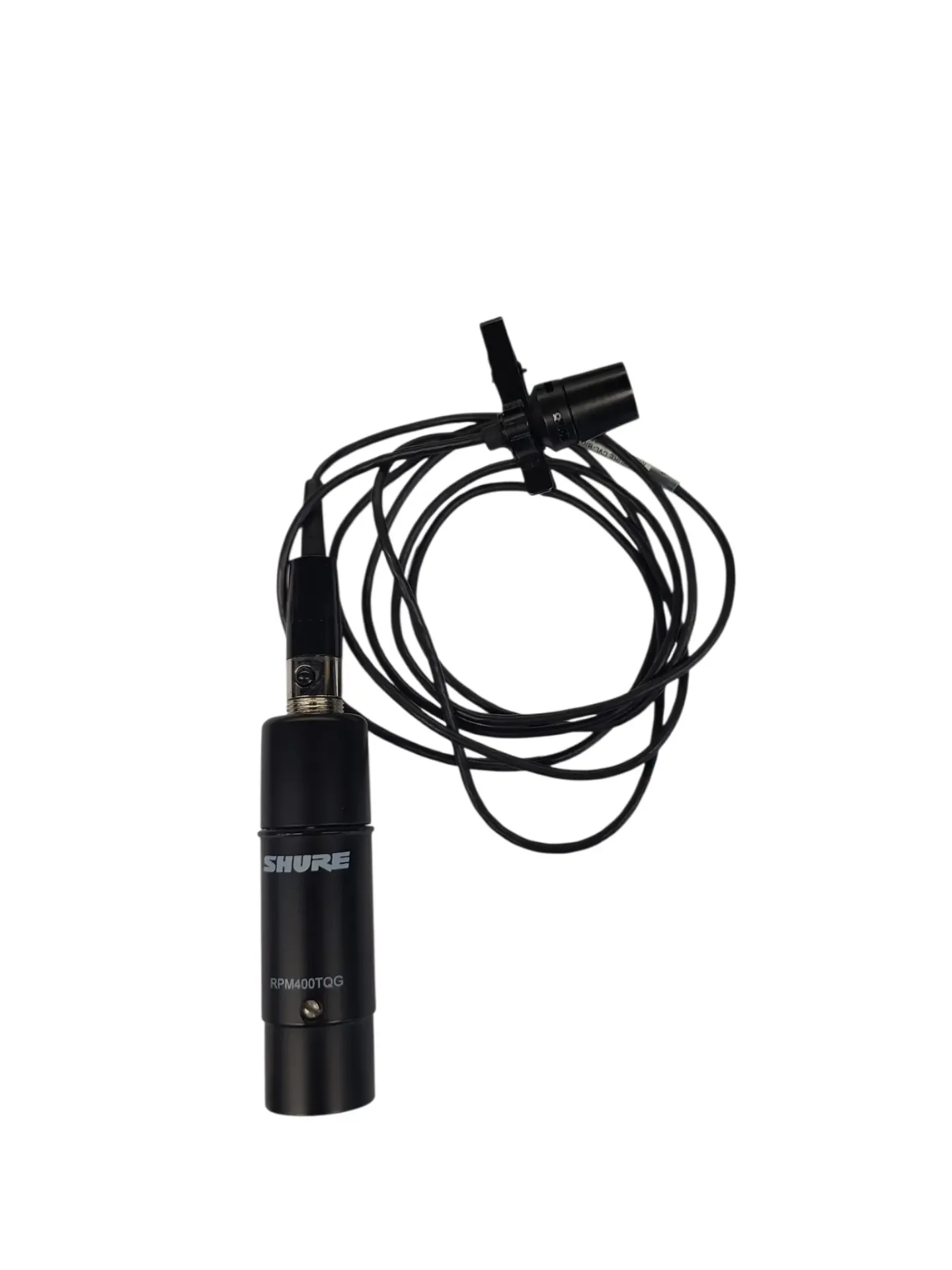 Shure CVL-B/C Centraverse Lavalier Condenser Mic with RPM400TQG Wired XLR Preamplifier