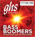 GHS 4-String Bass Boomers Set, Medium, 045-105