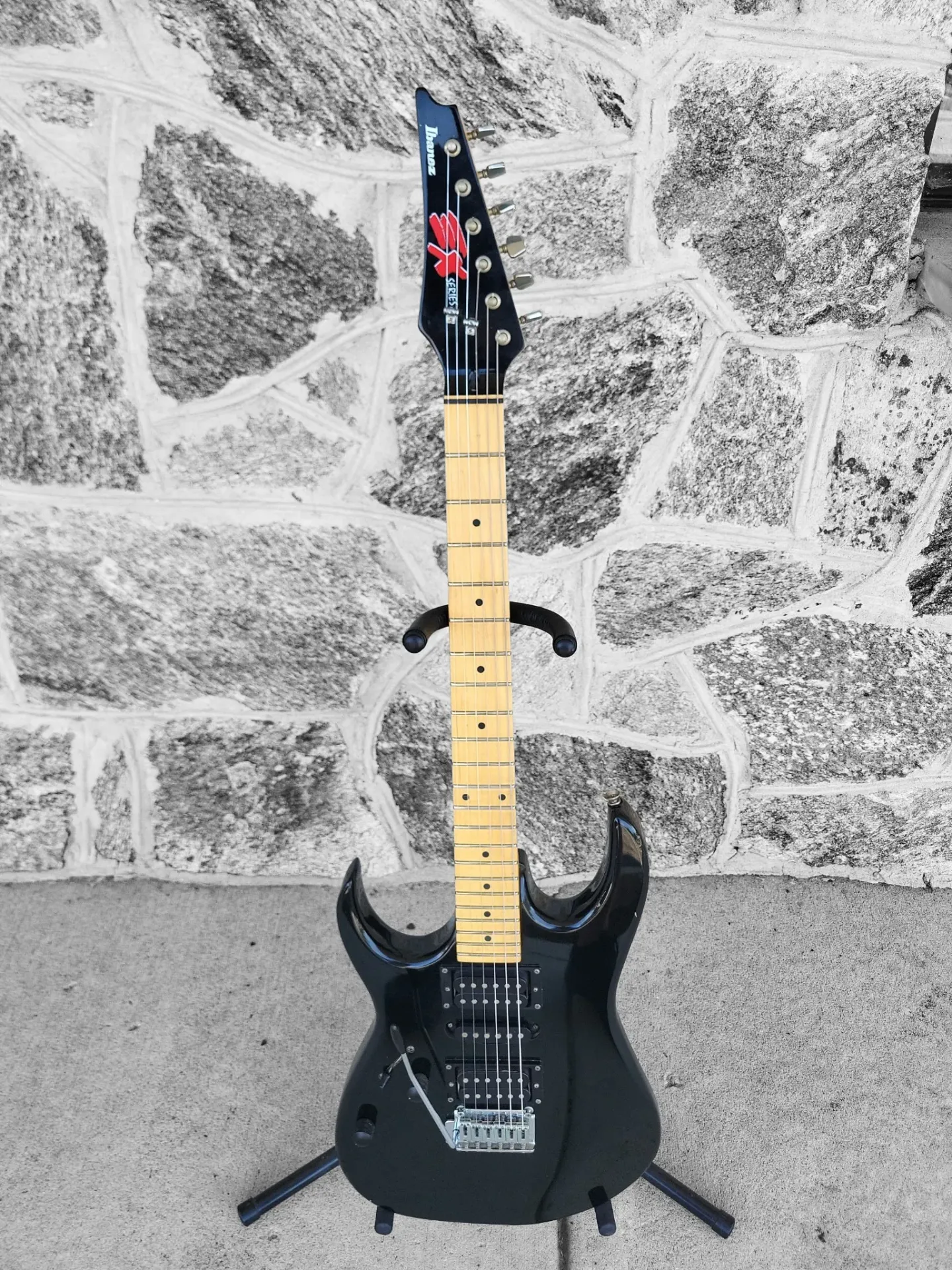 Ibanez EX Series EX170L Left-Handed, Black, 1992