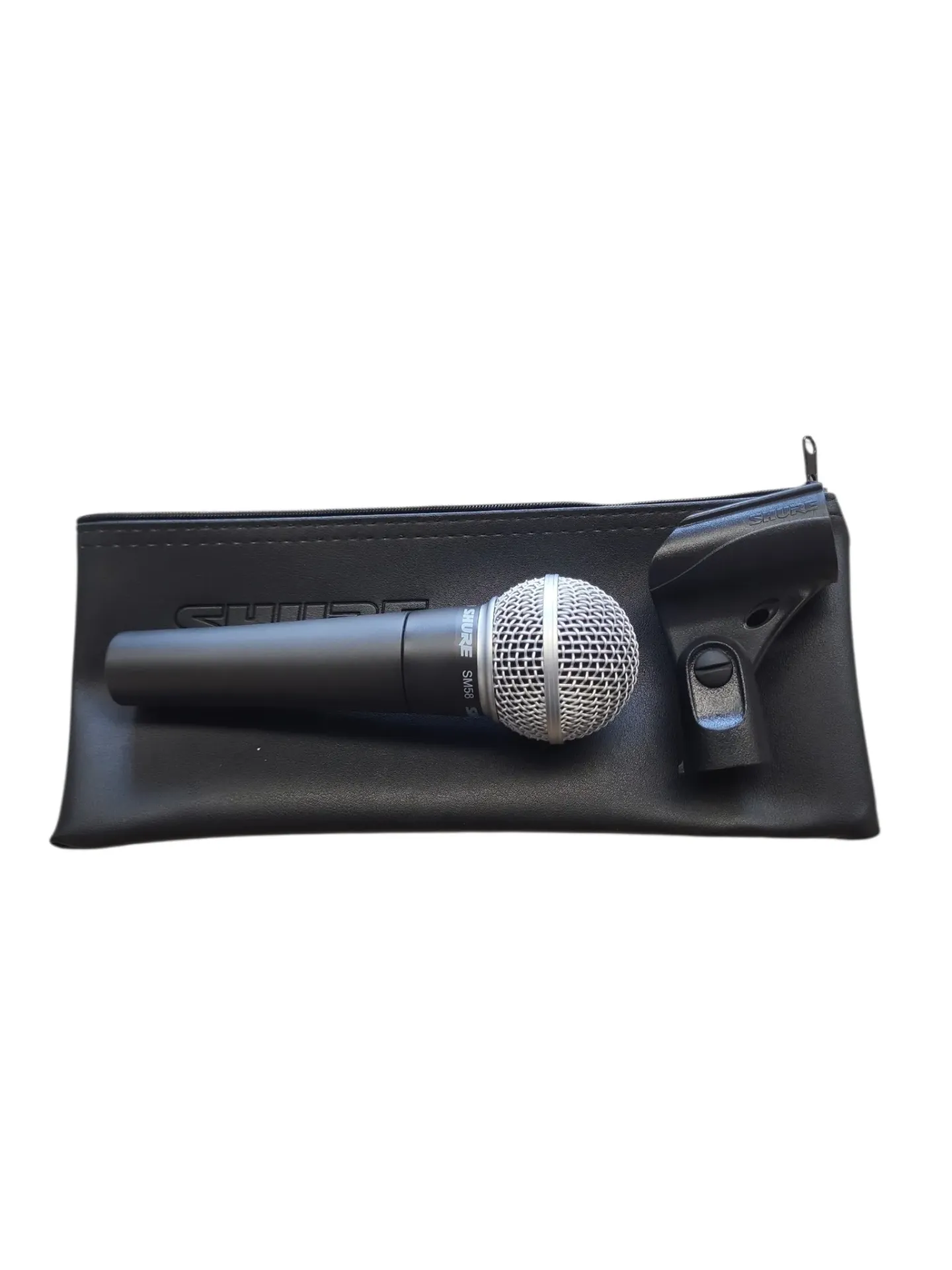 Shure SM58 Cardioid Dynamic Vocal Microphone w/ Carry Case and Mic Clip