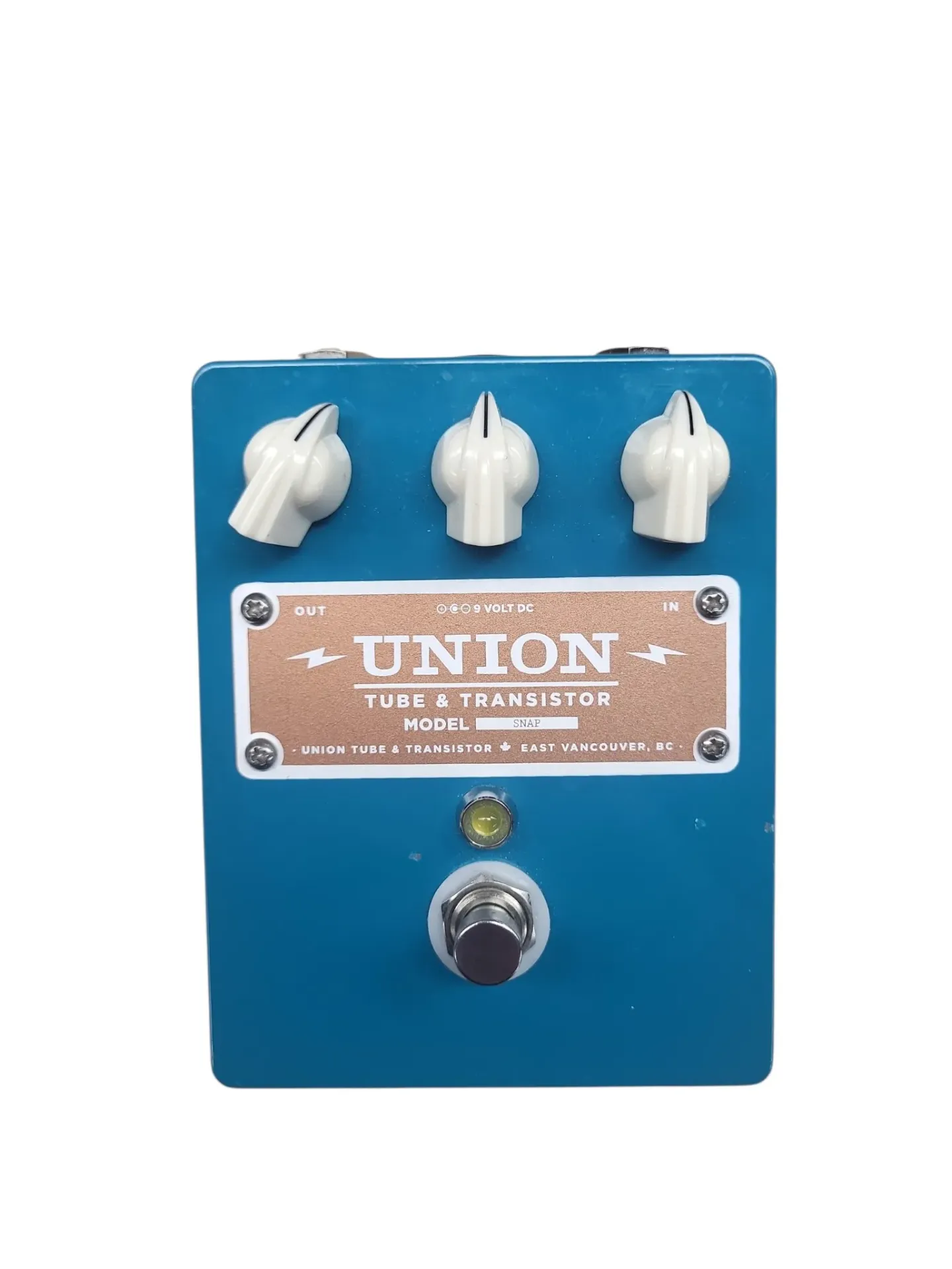 [U-Snap-0914] Union Tube & Transistor Snap Treble Booster (Beancounter Edition)
