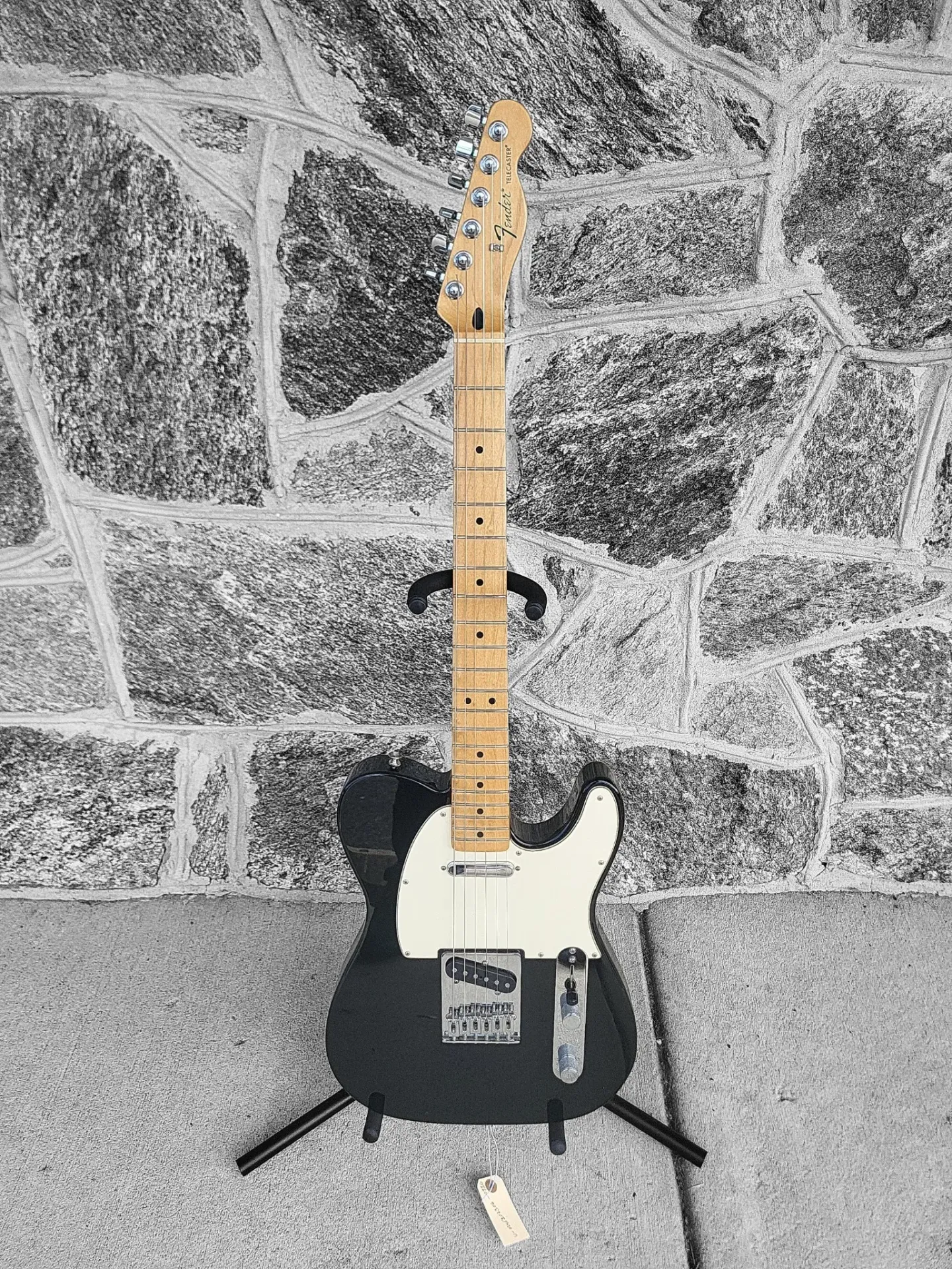 Fender Standard Telecaster, Maple Neck, Black, 2009
