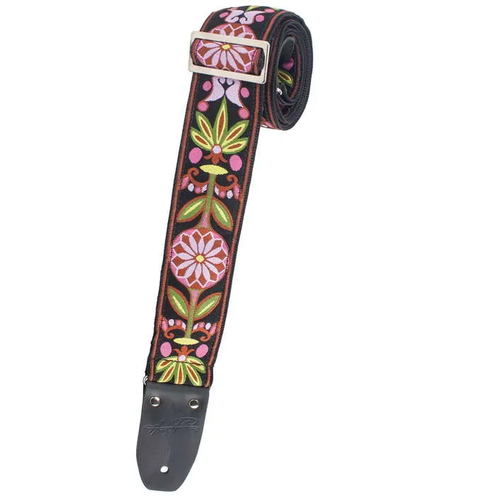 Henry Heller 2" Deluxe Henry Heller Jacquard Guitar Strap