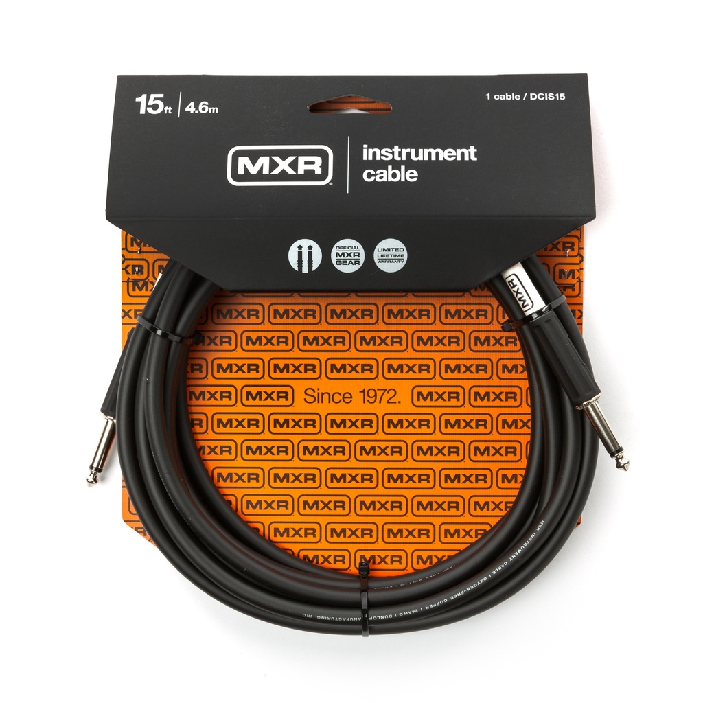 MXR Instrument Cable, 15 Ft