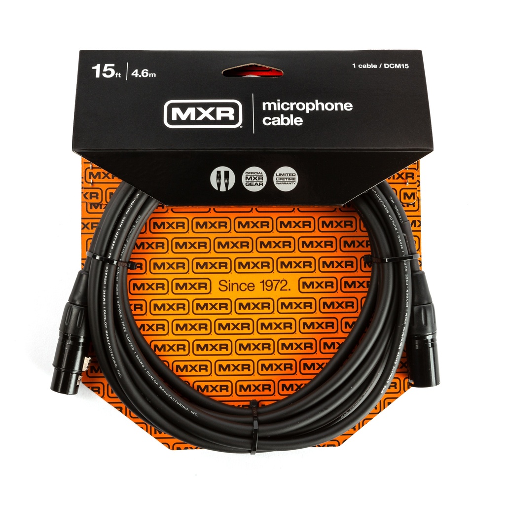 [DCM15] MXR Microphone Cable, 15 Ft