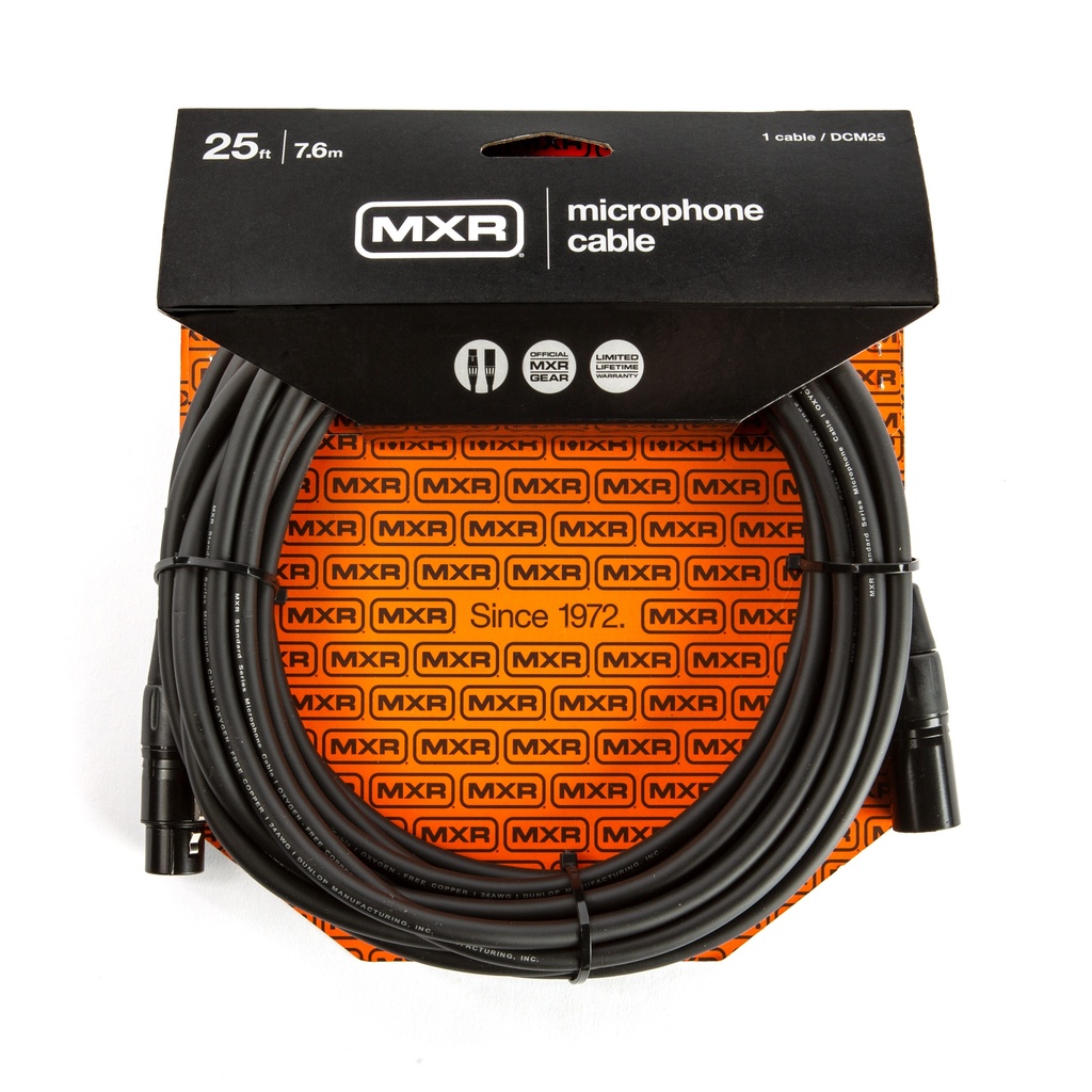 [DCM25] MXR Microphone Cable, 25 Ft