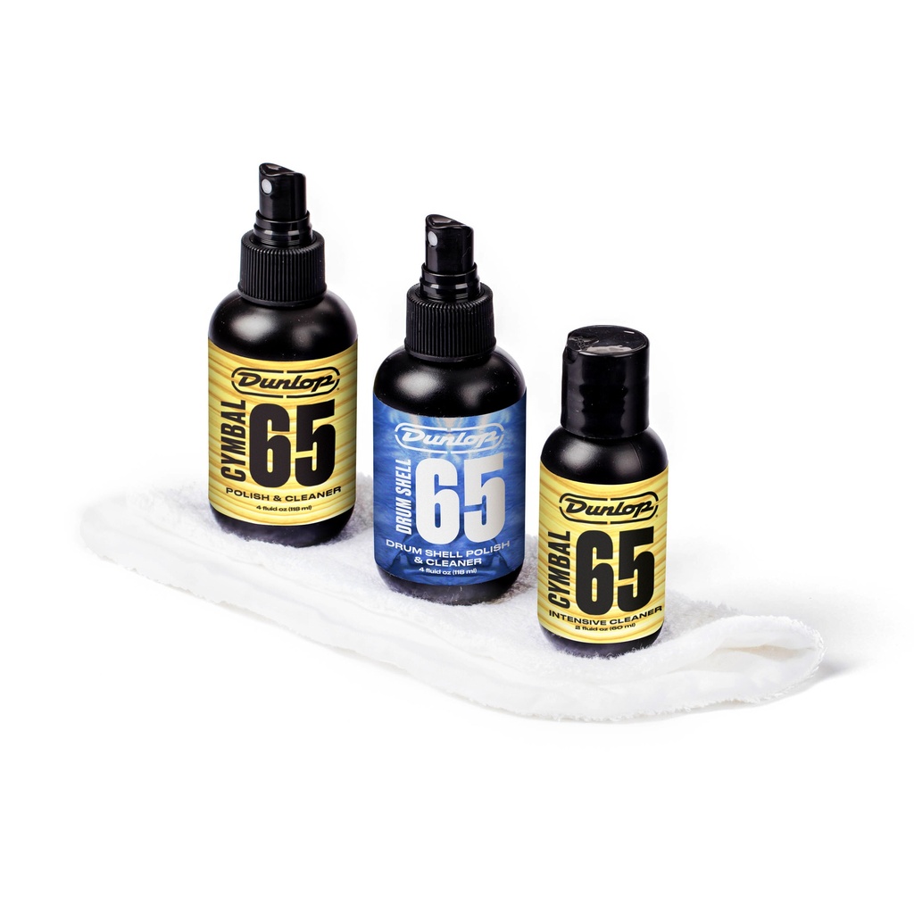 [6400] Dunlop Cymbal and Drum Care Kit