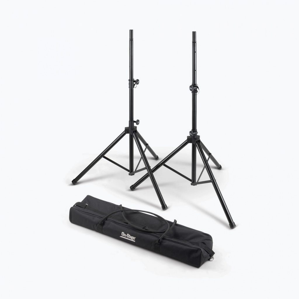 On-Stage Stands All-Aluminum Speaker Stand Pack