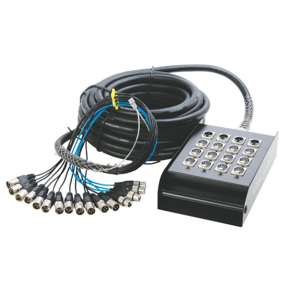 [SNK12450v2] On-Stage Stands 50' 12-Channel/4-Return Stage Snake