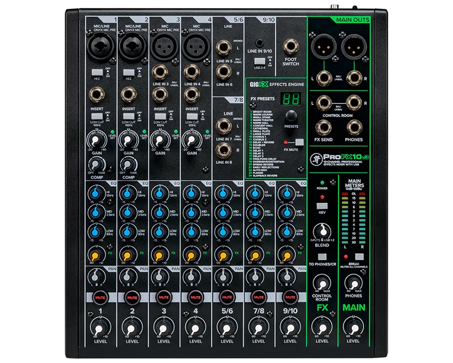[PROFX10V3] Mackie ProFX10v3 Mixer