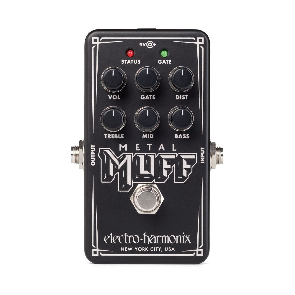 [NANOMETALMUFF] Electro-Harmonix Nano Metal Muff Distortion With Gate
