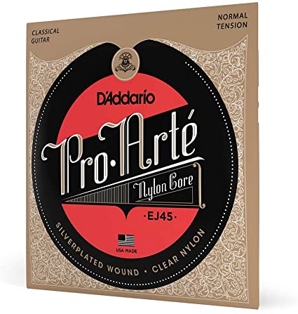 D'Addario Pro-Arte Classical Strings, Normal Tension, EJ45