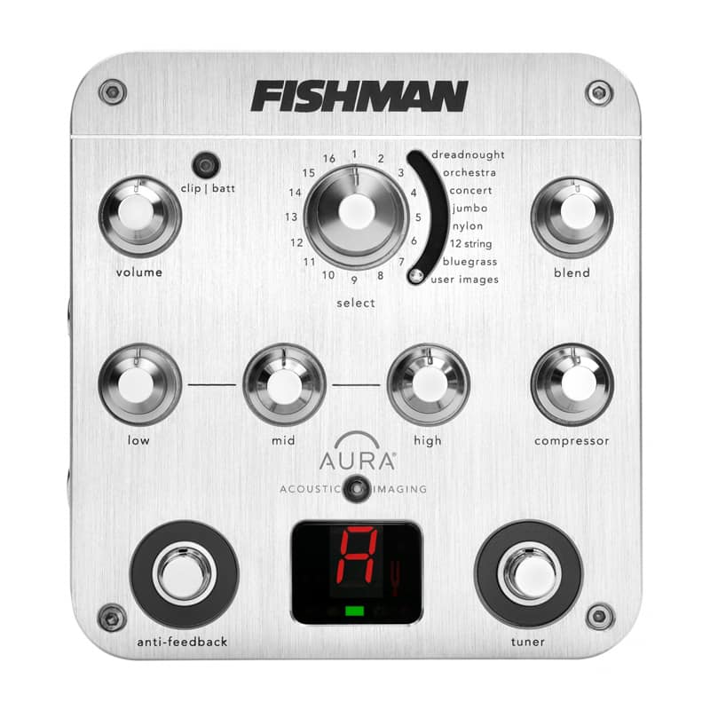 [PRO-AUR-SPC] Fishman Aura Spectrum DI & Acoustic Guitar Preamp