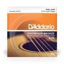 D'Addario Phosphor Bronze Strings, 10-47 Extra Light, EJ15