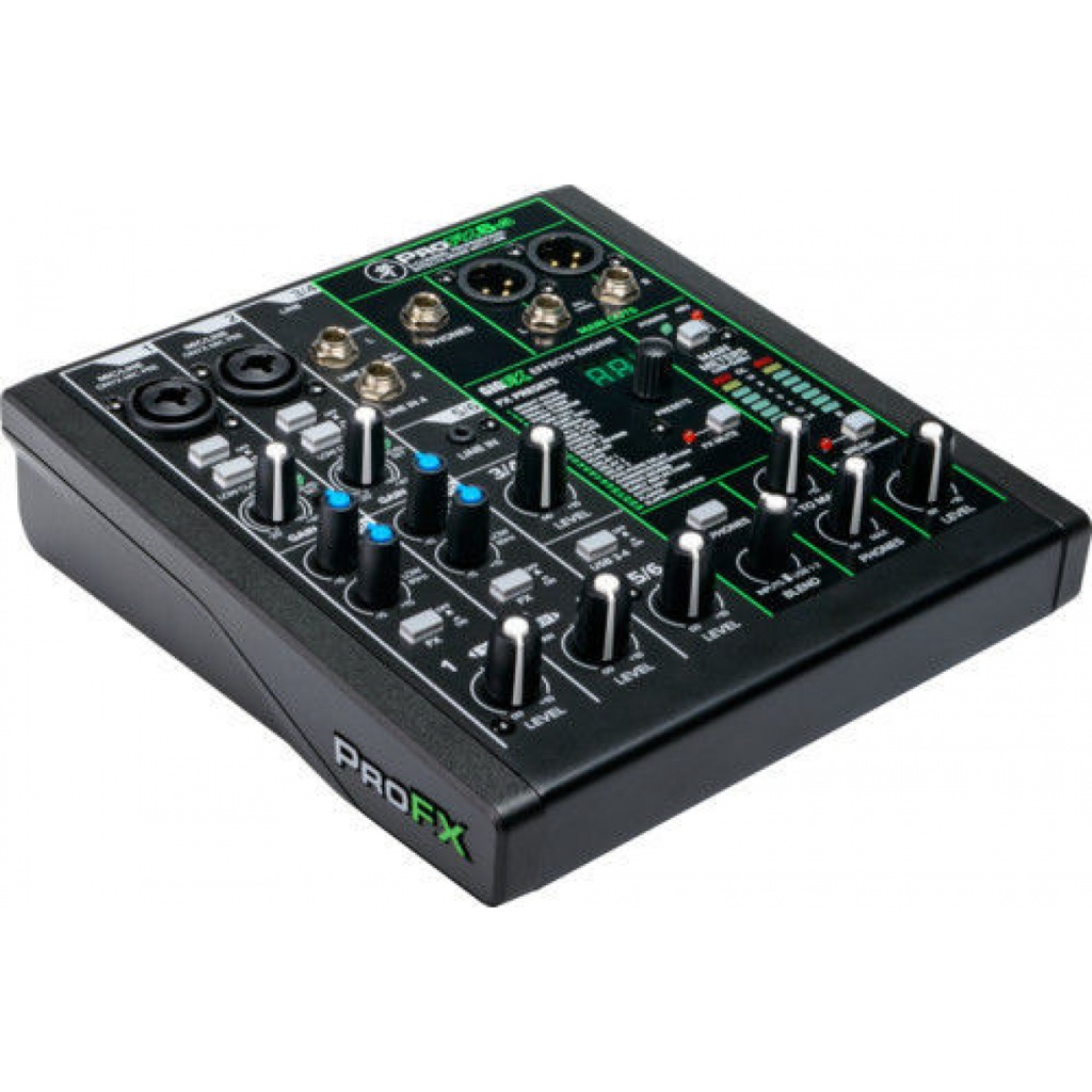 [PROFX6-V3] Mackie ProFX6v3 6-Channel Mixer with USB and Effects