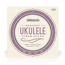 D'Addario EJ65C Pro-Arté Custom Extruded Nylon Ukulele Strings, Concert