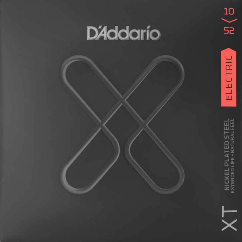 [XTE1052] D'Addario XT Coated Nickel 10-52 Light Top/Heavy Bottom, XTE1052