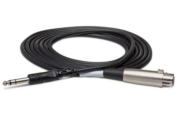 Hosa STX-105F Balanced Interconnect XLR3F to 1/4" TRS. 5'
