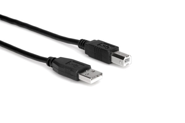 Hosa USB-205AB High Speed USB Cable Type A to Type B, 5 ft