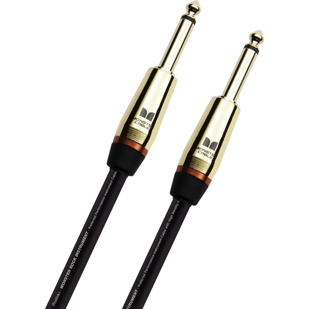 [MROCK2-12WW] Monster Prolink Rock Instrument Cable, 12 feet, Straight to Straight
