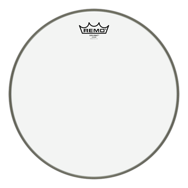 [BD-0312-00] Remo BD-0312-00 Diplomat Clear Drumhead, 12"