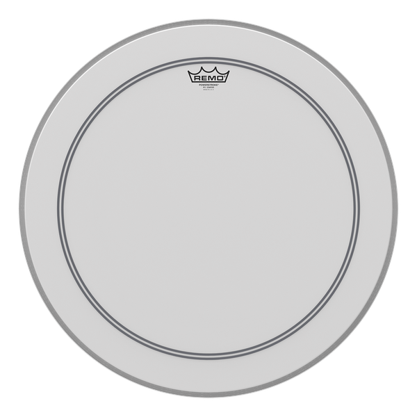 Remo P3-1122-C2 Powerstroke P3 Coated Bass Drumhead, 22"
