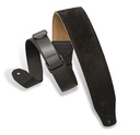 Levy's MRHSP-BLK 25" Wide Suede RipChord™ Guitar Strap