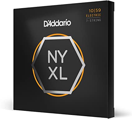 D'Addario NYXL 7-String 10-59 Regular Light, NYXL1059
