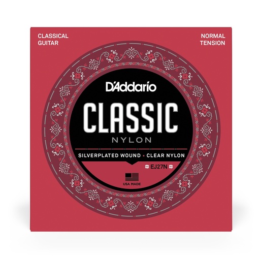 [EJ27N] D'Addario Classic Nylon Strings, Normal Tension, EJ27N