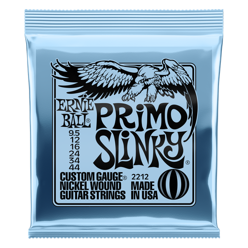 [P02212] Ernie Ball Primo Slinky Nickel Wound Electric Guitar Strings - 9.5-44 Gauge