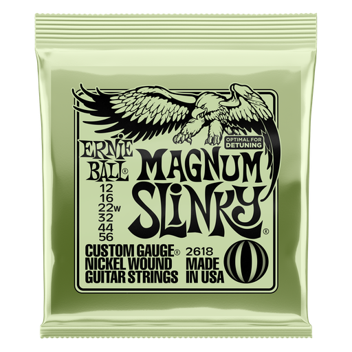 [P02618] Ernie Ball Magnum Slinky Nickel Wound Electric Guitar Strings 12 - 56 Gauge