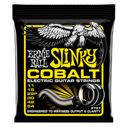 [P02727] Ernie Ball Beefy Slinky Cobalt Electric Guitar Strings - 11-54 Gauge