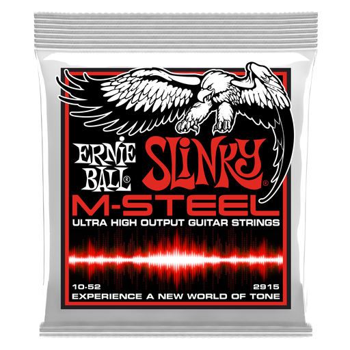 [P02915] Ernie Ball Skinny Top Heavy Bottom Slinky M-Steel Electric Guitar Strings - 10-52 Gauge