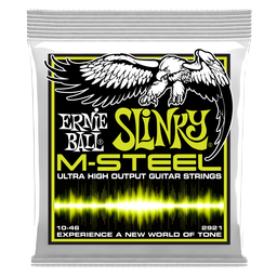 [P02921] Ernie Ball Regular Slinky M-Steel Electric Guitar Strings - 10-46 Gauge