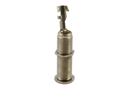 [EP-0151-000] Allparts EP-0151 Switchcraft® 151 Mono Long Threaded Jack, Single item