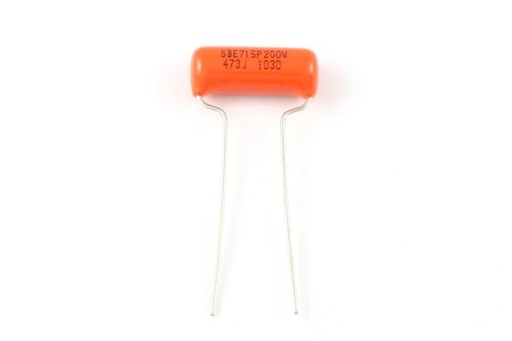 [EP-4383-000] Allparts EP-4383 .047 MFD 200V Orange Drop Capacitors, Pack of 3