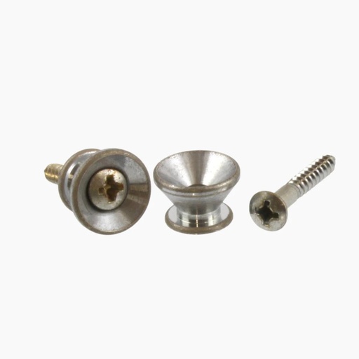 [AP-0670-007] Allparts AP-0670 Gotoh Strap Buttons, Aged Finish