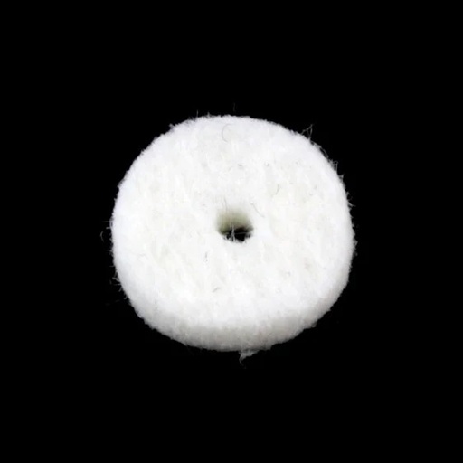 [AP-0674-025] Allparts AP-0674 Felt Washers, White