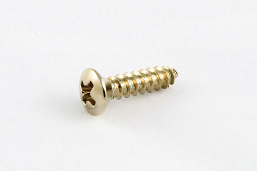 [GS-0001-001] Allparts GS-0001 Standard Pickguard Screws, Nickel, Pack of 20