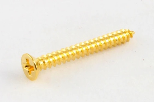 [GS-0008-002] Allparts GS-0008 Tall Humbucking Ring Screws, Gold, Pack of 8