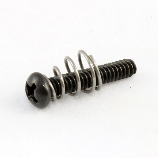 [GS-0007-003] Allparts GS-0007 Single Coil Pickup Screws, Black, Pack of 8