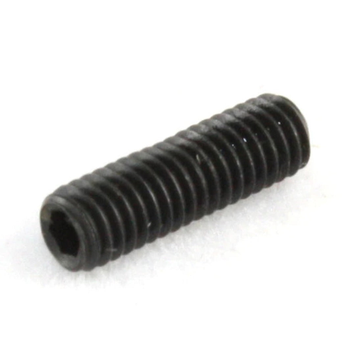 [GS-0048-003] Allparts GS-0048 Hex Head Bass Bridge Height Screws, Black, Pack of 8