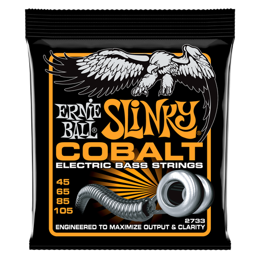 [P02733] Ernie Ball Hybrid Slinky Cobalt Electric Bass Strings - 45-105 Gauge