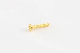 [GS-3397-002] Allparts GS-3397 Short Humbucking Ring Screws, Gold, Pack of 8