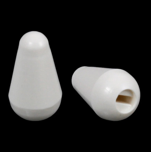 [SK-0731-025] Allparts SK-0731 Switch Knobs for Import Stratocaster®, White