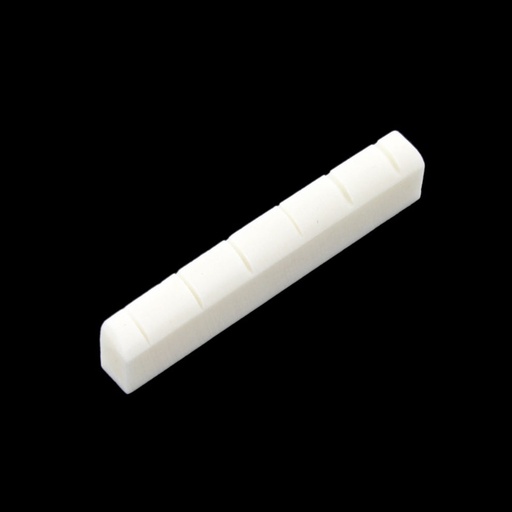 [BN-2804-000] Allparts BN-2804 Slotted Bone Nut for Gibson® Electric, Bleached bone