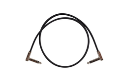 [P06228] Ernie Ball 24” Single Flat Ribbon Patch Cable - Black
