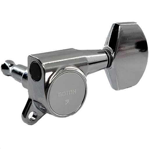 [TK-0963-010] Allparts TK-0963 Gotoh SG381 3x3 Mini Keys with Large Buttons, Chrome
