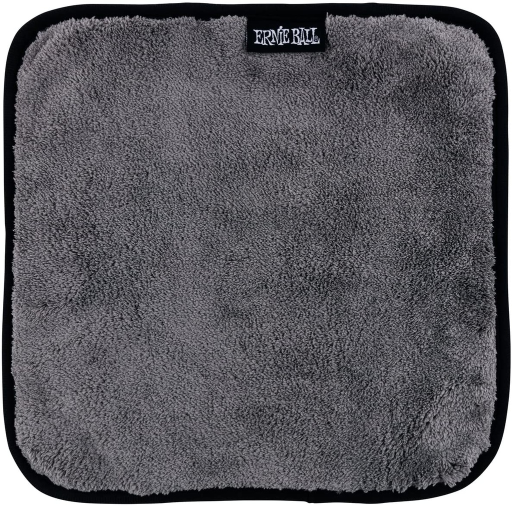 Ernie Ball 12" x 12" Ultra-Plush Microfiber Polish Cloth  