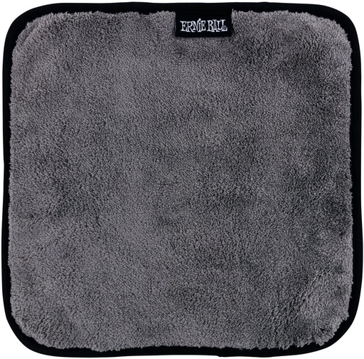 [P04219] Ernie Ball 12" x 12" Ultra-Plush Microfiber Polish Cloth  